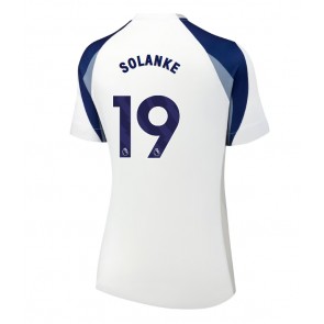 Lacne Ženy Futbalové dres Tottenham Hotspur Dominic Solanke #19 2025-26 Krátky Rukáv - Domáci